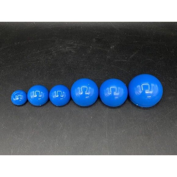 Terrace Strategy Game 1991 Star Trek Next Generation 6 Blue Pieces - Picture 2 of 4